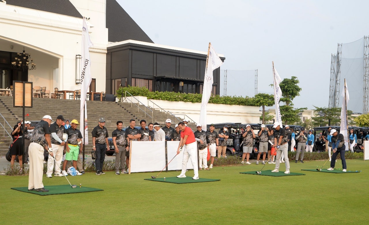Turnamen Golf PERADI SAI, dalam rangka peringatan KEMERDEKAAN RI 77, di Sedayu Golf Indo, Jakarta 25 Agustus 2022