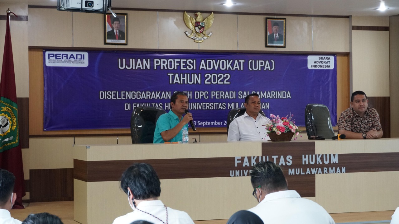 Ujian Profesi Advokat (UPA) DPC Samarinda Tahun 2022