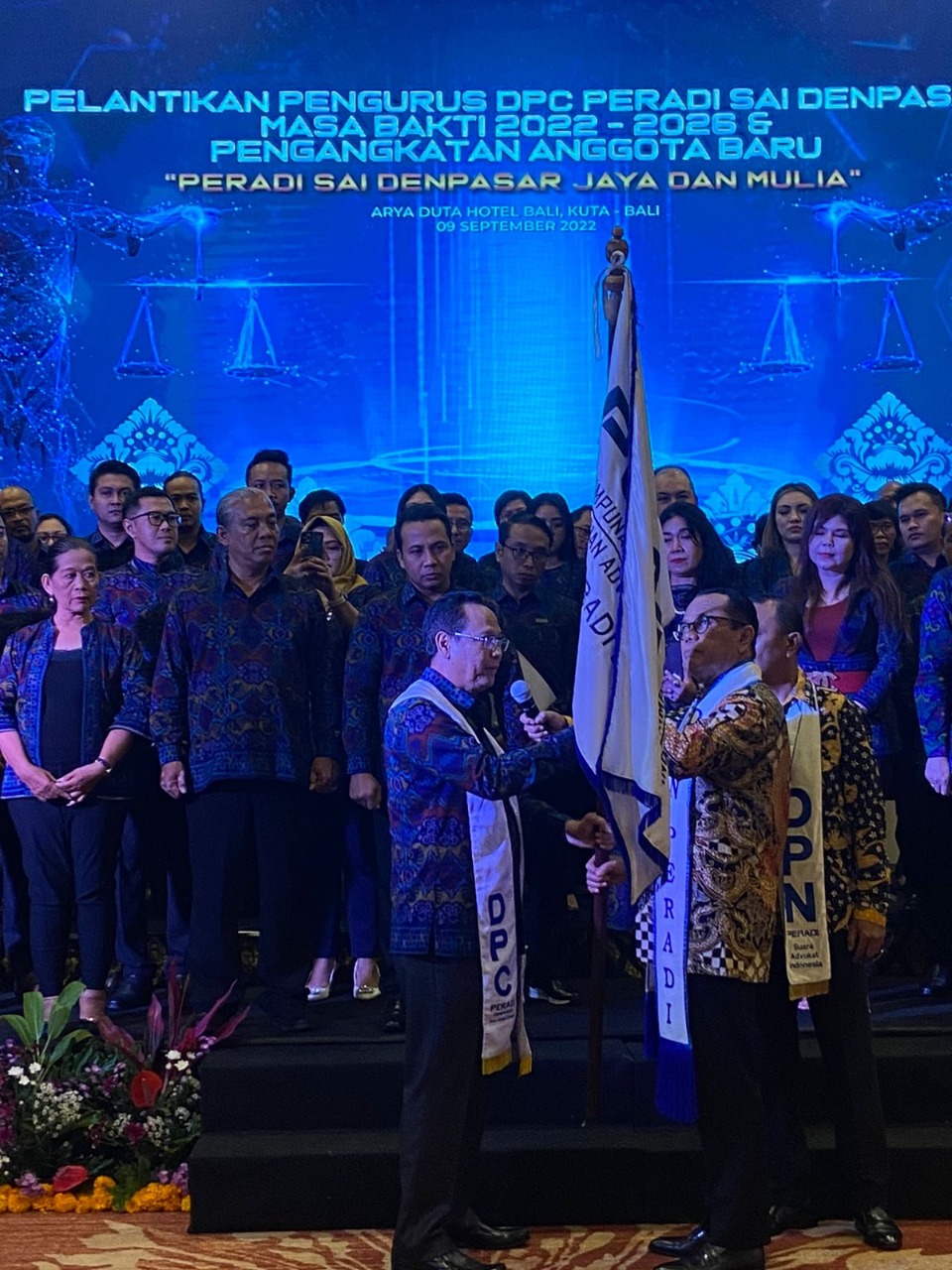 Pelantikan Pengurus DPC PERADI SAI Bali, Masa Bakti 2022-2026 - (09 September 2022)