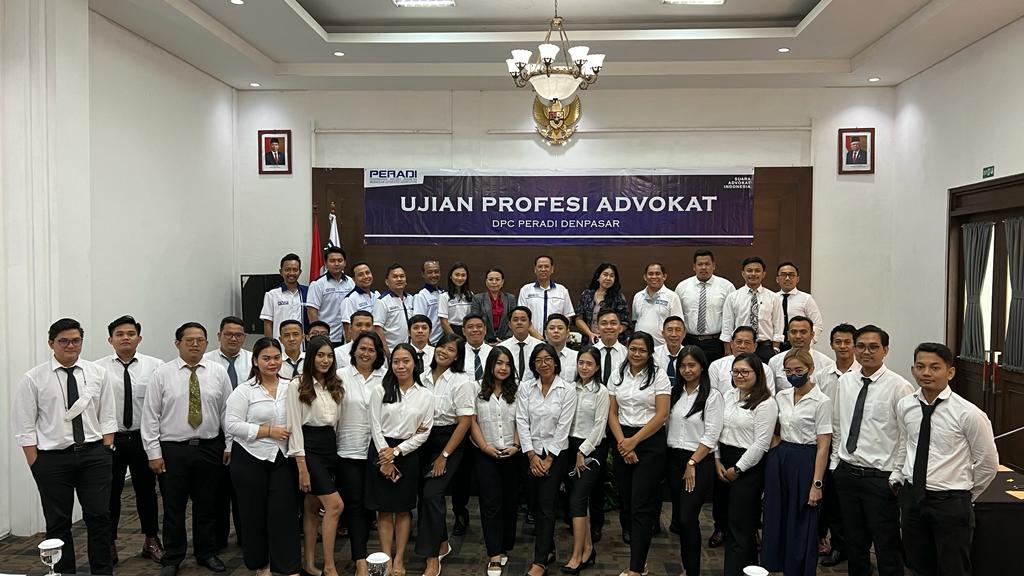 Ujian Profesi Advokat (UPA) DPC Denpasar di Inna Bali Heritage Hotel Banjar Lelangon - (26 November 2022)