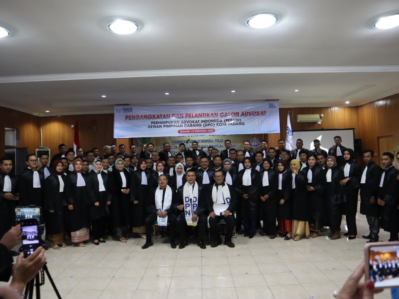 Pengangkatan dan Pelantikan Advokat DPC Padang di Pengadilan Tinggi Padang - 15 Desember 2022