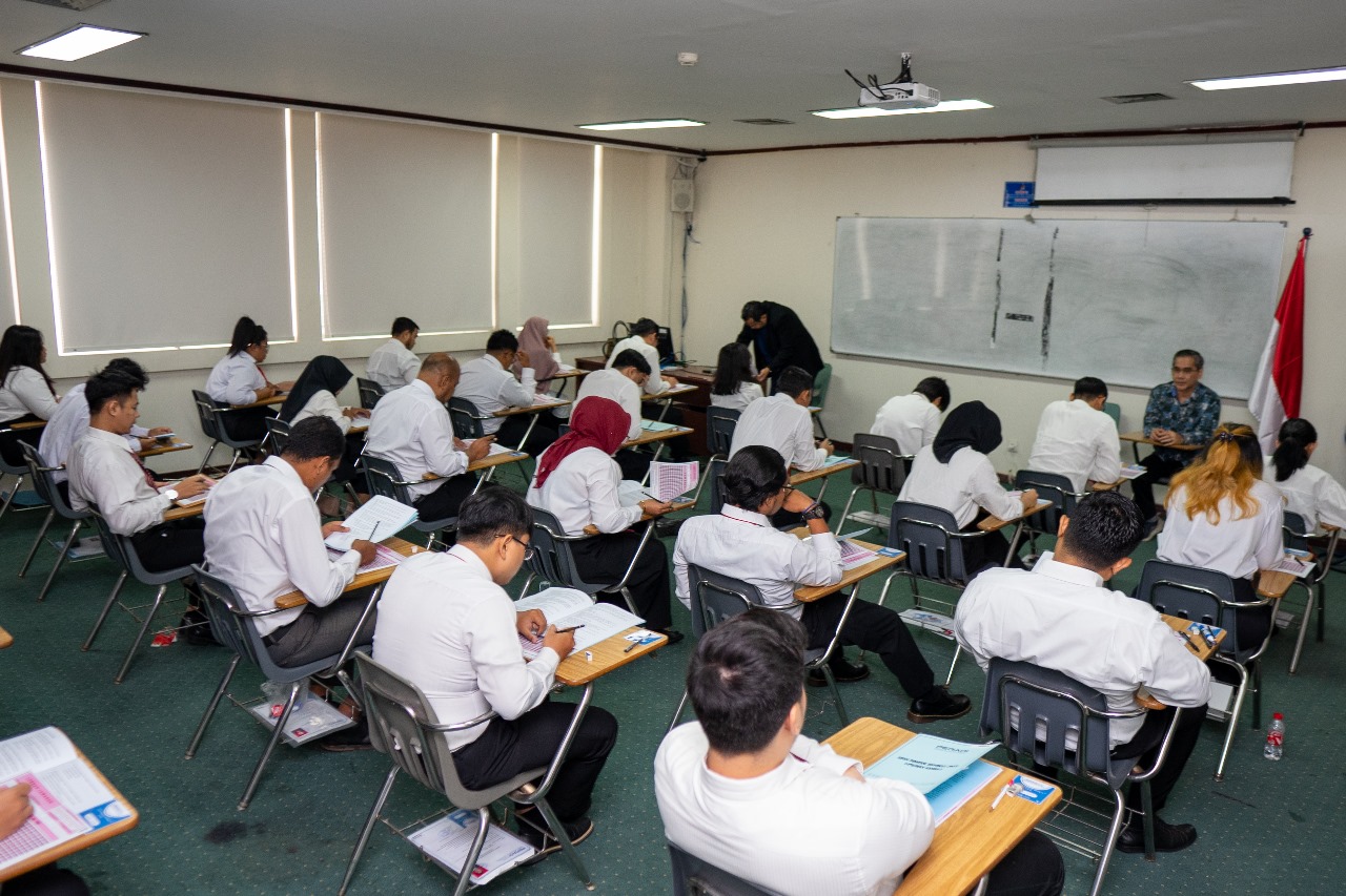 DPC PERADI SAI Jakarta Selatan melaksanakan Ujian Profesi Advokat (UPA) di FK. Hukum Gedung D Lantai 4, UPH Kampus Karawaci, pada tanggal 14 Oktober 2023 dengan jumlah yang hadir 52 peserta.