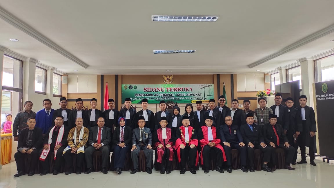 DPC PERADI SAI Kendari telah melaksanakan Pelantikan di Hotel Horison Kendari, pada 19 Desember 2023 dan Penyumpahan di Wilayah Hukum Pengadilan Tinggi Sulawesi Tenggara, pada 20 Desember 2023. Dengan jumlah 24 peserta yang dilantik.