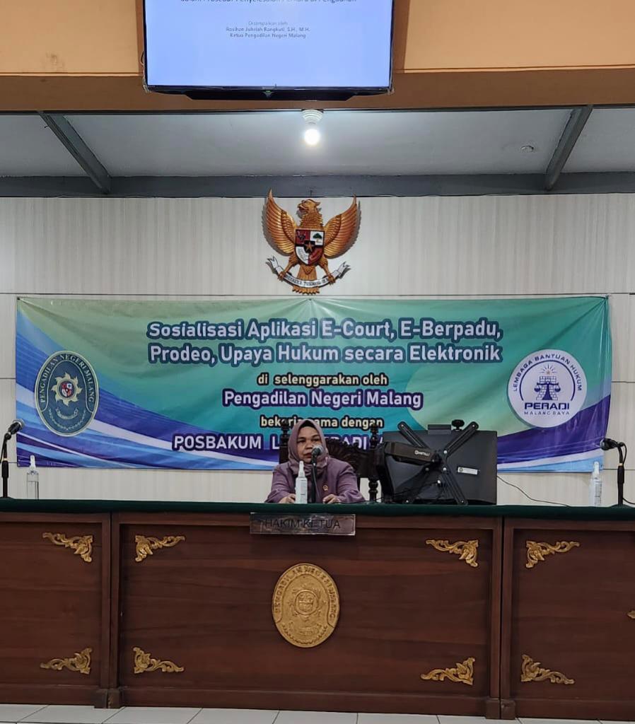 LBH PERADI SAI Malang Raya melakukan perjanjian kerja sama (MoU) dengan Pengadilan Negeri (PN) Malang untuk Pos Bantuan Hukum (Posbakum) di Pengadilan Negeri Malang kelas 1 A, pada 17 Januari 2024