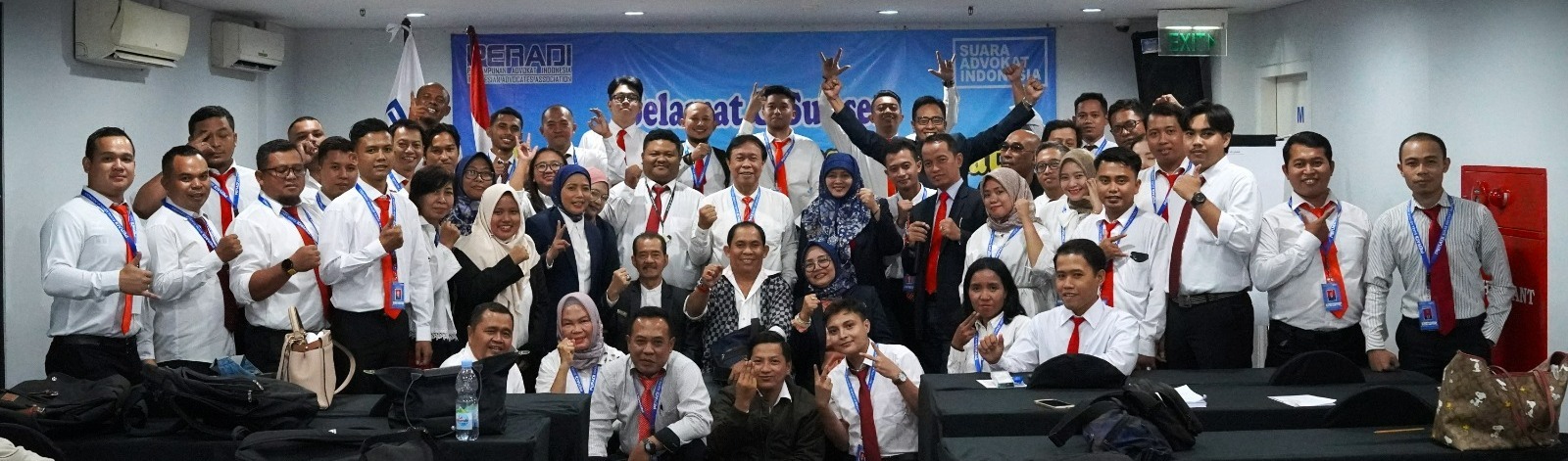 DPC PERADI SAI Surabaya Raya melaksanakan Ujian Profesi Advokat (UPA) di Hotel G Suites, Surabaya pada 25 November 2023, Peserta yang ikut serta sebanyak 38 orang