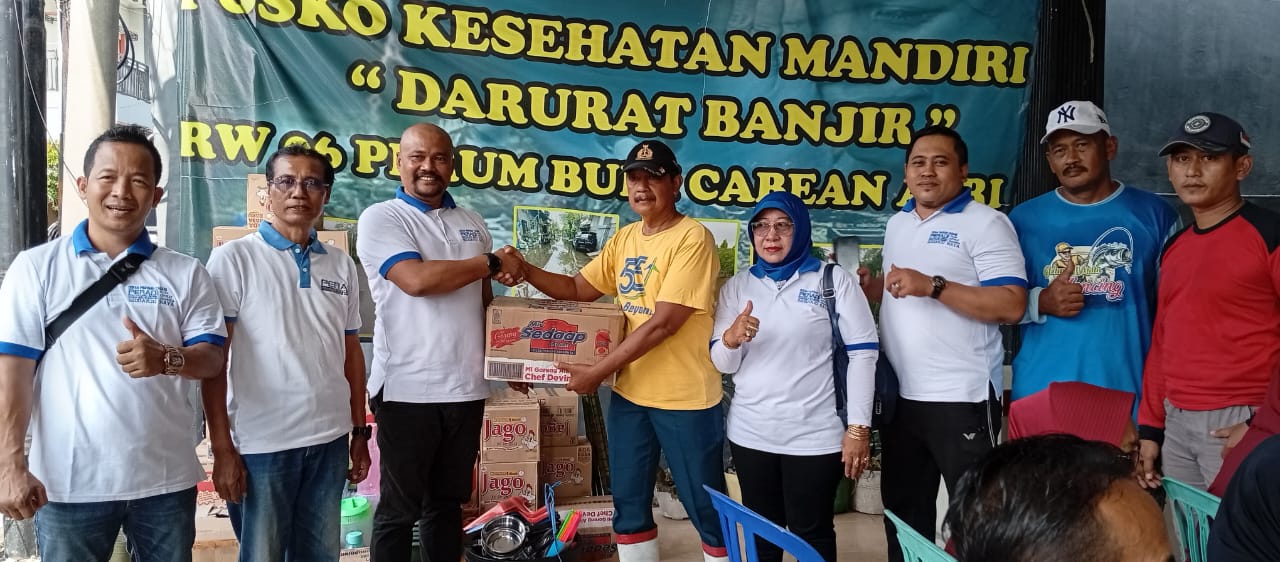 DPC PERADI SAI Sidoarjo Raya dalam menyampaikan giat kemanusiaan di wilayah kabupaten Sidoarjo yang terdampak banjir, pada tanggal 24 Januari 2025 dengan mengadakan Bakti Sosial dan Pengobatan Gratis bagi warga yang terkena dampak musibah